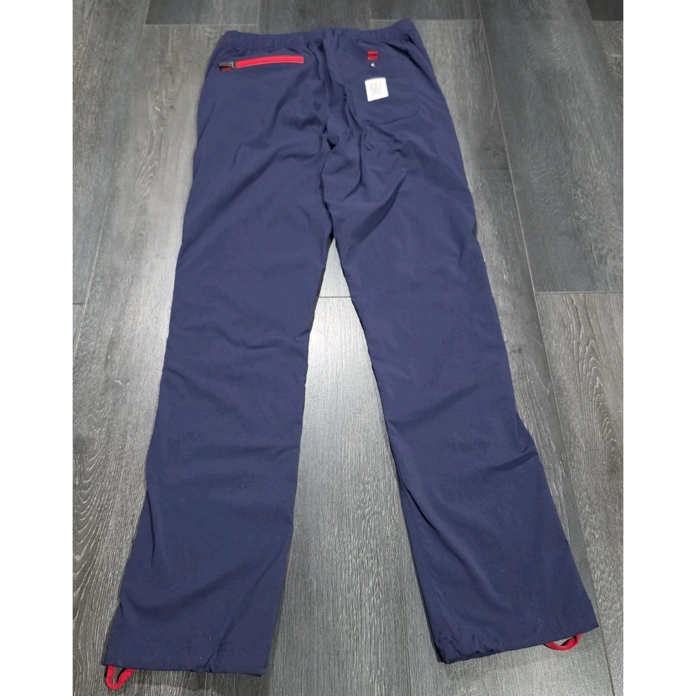 Topo Designs Boulder Hiking Pants Men S Blue Stretch Nylon Trekking Climbing